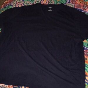 Navy blue men’s v-neck